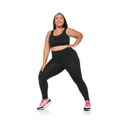 Black Leggings with Pockets Lift & Smooth