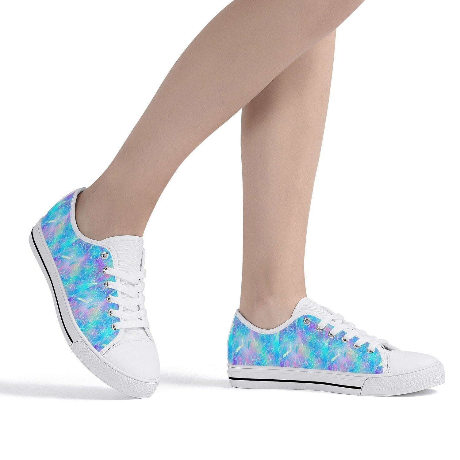 Fairy Womens Low Top Canvas Shoes