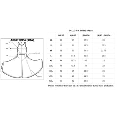 RITA SWING DRESS RUN-SOLID BLACK