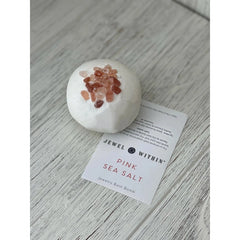 Pink Sea Salt Jewelry Bath Bomb