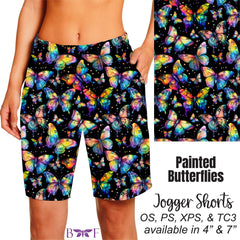 Painted Butterflies Leggings, Capris, and Bike Shorts