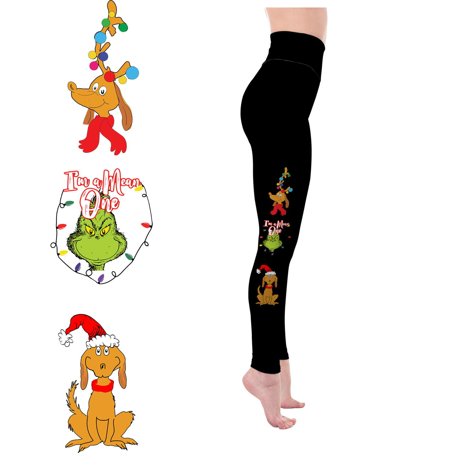 The Mean One Pre Order Leggings with Pockets