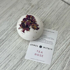 Tea Rose Jewelry Bath Bomb