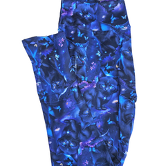 Black Cats with Butterflies with Pockets