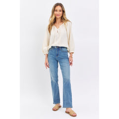 Judy Blue Full Size High Waist Straight Jeans