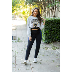 The Billie- Blue Panel Full Length Leggings