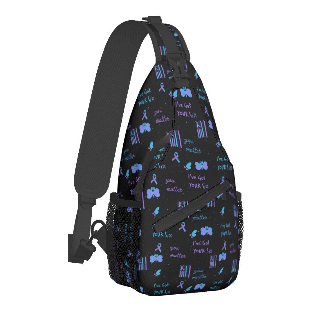 Suicide Awareness Sling Bag - You are enough