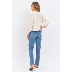 Judy Blue Full Size High Waist Straight Jeans