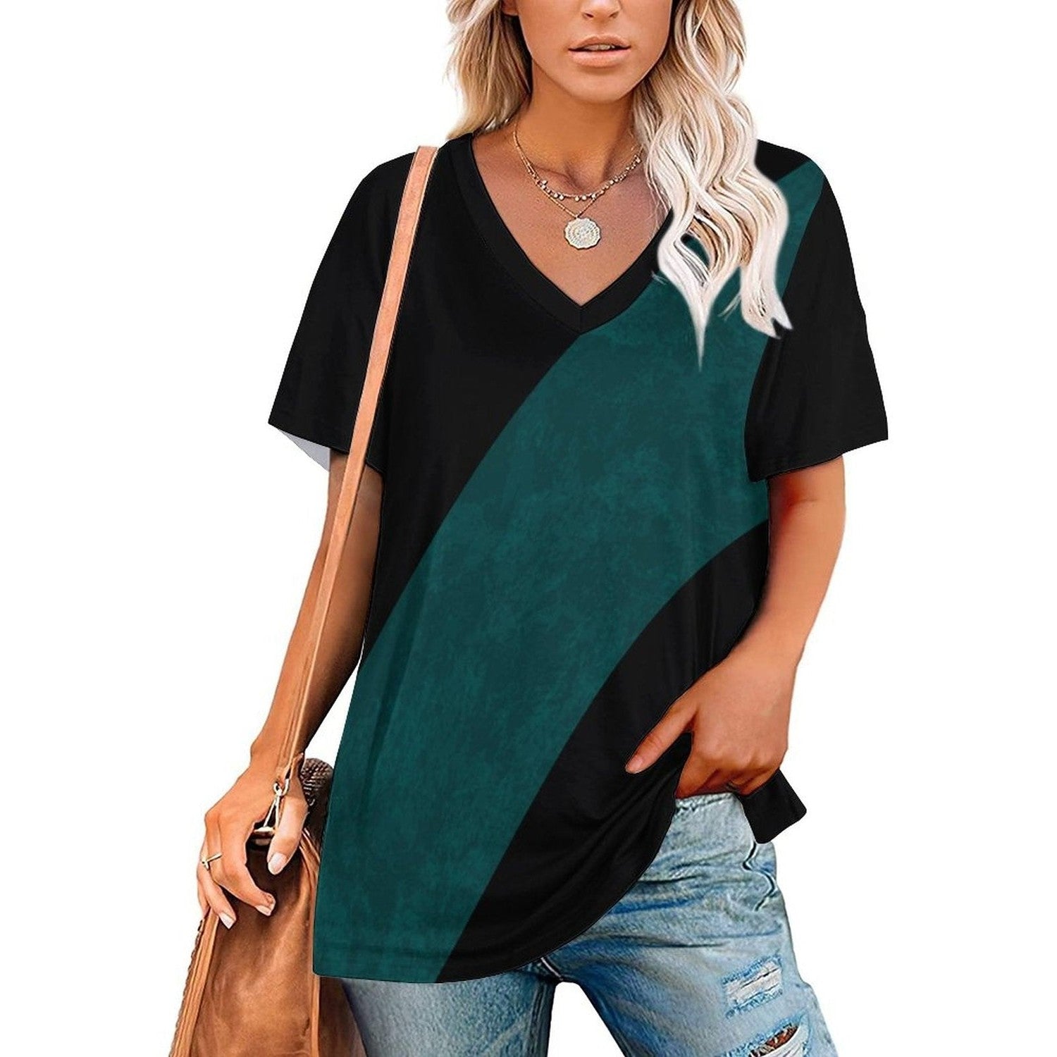 Custom Short Sleeve T-Shirts NZ109-Multi-Image Printed Tees