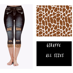 LEGGING JEAN RUN-GIRAFFE (ACTIVE BACK POCKETS)