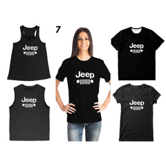 Reflective Offroad Grill Tee Shirt Crew Neck, V Neck, Tank Top