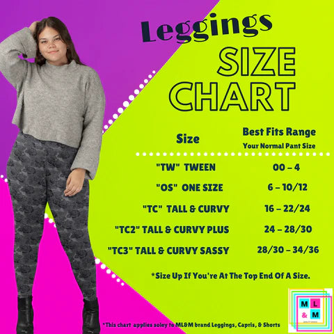 Pre Order Max with the The Mean One Green Leggings with Pockets