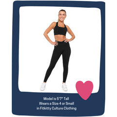 Black Leggings with Pockets Lift & Smooth