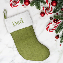 Embroidered Christmas Stocking Personalized