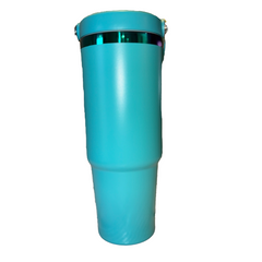Rainbow Tumbler in Teal, Light Pink, Light Purple, Bright Pink with Flip up Straw 30 o