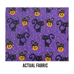 Pretty Kitty Halloween Pumpkins Full Length leggings with Pockets