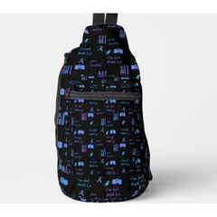 Suicide Awareness Sling Bag - You Are Enough -Made in USA