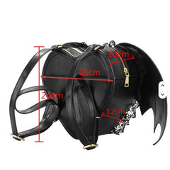 Gothic Bat Wing Backpack
