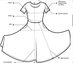 Cats Constellations Glow-in-the-Dark Twirl Dress