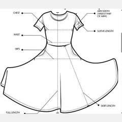 Cats Constellations Glow-in-the-Dark Twirl Dress