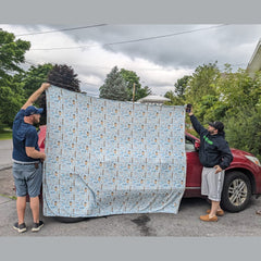 BLUE MOON- GIANT SHAREABLE THROW BLANKET