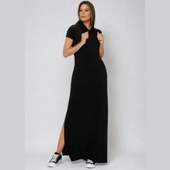 Luxe Lounge Hoodie Dress