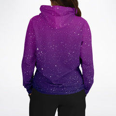 Ombre Pink Purple Unisex Pullover Hoodie