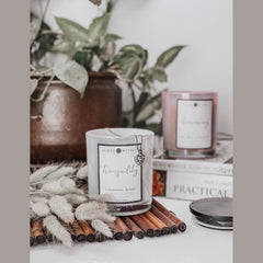 Tranquility Candle with Sterling Silver Jewelry Inside
