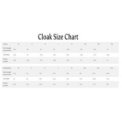 Galaxy Cloak with Fleece Lining and Pockets - Black or White Fleece