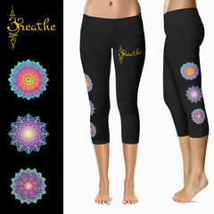 Wiccan Magick Leggings with Pockets – Full or Capri Length