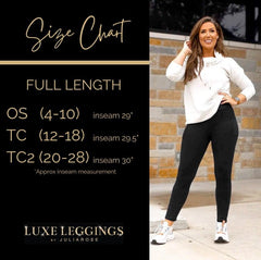BLACK FULL-LENGTH Leggings with POCKET - Luxe Leggings by Julia Rose®