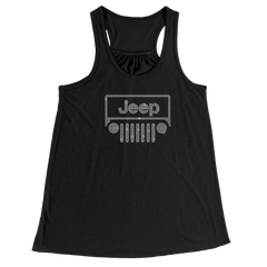 Rhinestone Offroad Grill Shirt Crew Neck, V Neck, Tank Top