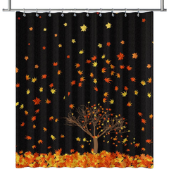 Fall Leaves Shower Curtain