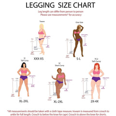 Moon Phases Full Length Leggings w/ Pockets