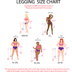 Pre Order MS Strong Awareness Leggings with Pockets in Blue or Black