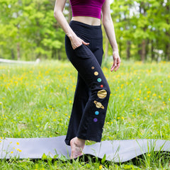 Solar System Athletic Fit Yoga Pants