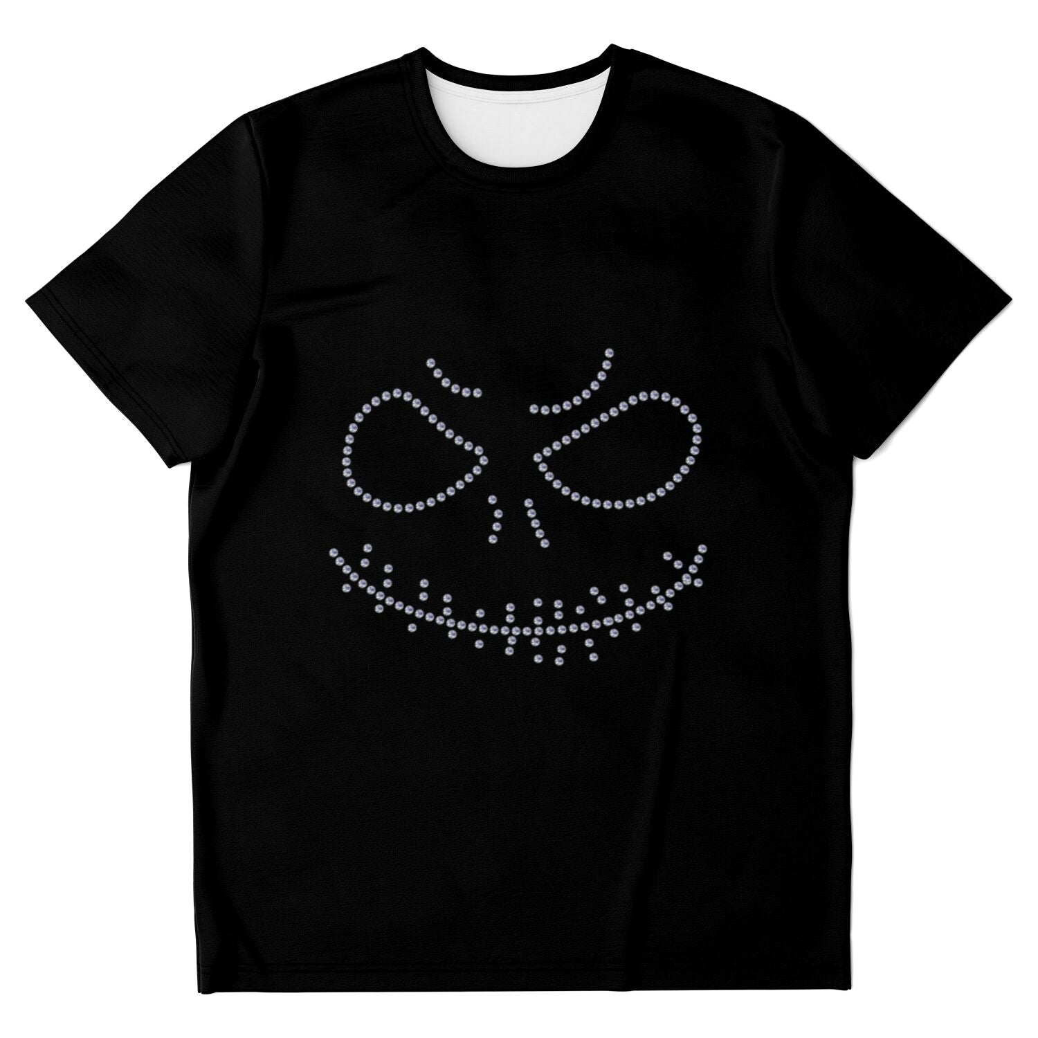 Rhinestone Sparkle Monster Tee Shirt Crew Neck, V Neck, Tank Top