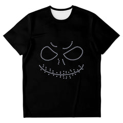 Rhinestone Sparkle Monster Tee Shirt Crew Neck, V Neck, Tank Top
