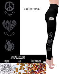 Legging strass Princesse avec poches