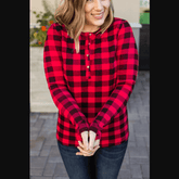 Buffalo Plaid Harper Long Sleeve with Thumb Holes