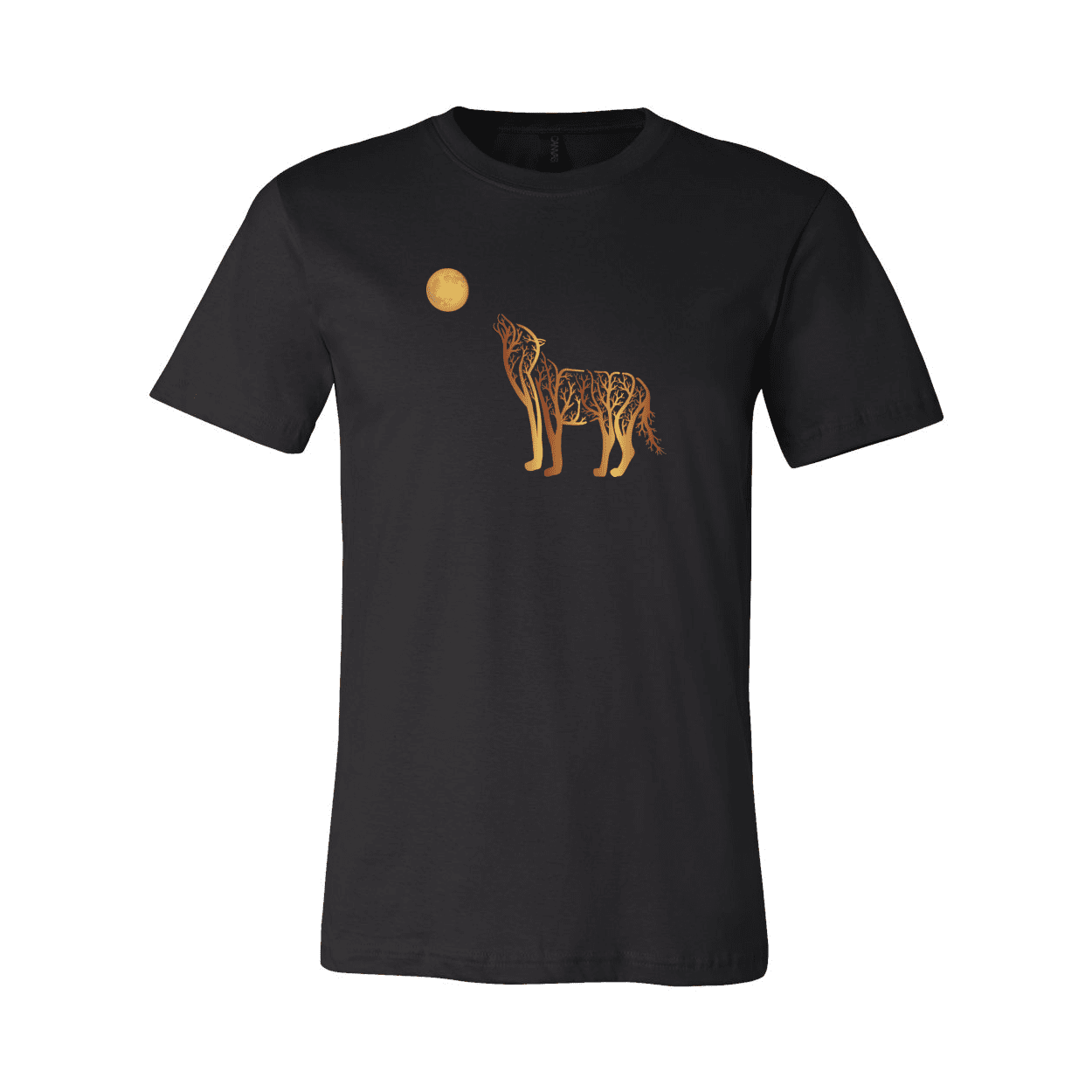 Howling Wolf Moon Short Sleeve Jersey Tee