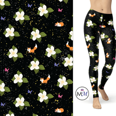 Jasmine Foxy Fox Leggings with Pockets