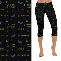 Just Pause - Suicide Awareness Capri Leggings