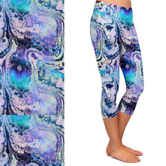 Purple Marble Swirl with Pockets