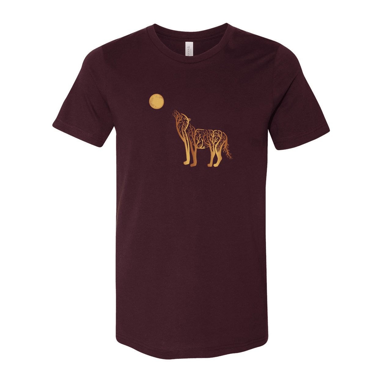 Howling Wolf Moon Short Sleeve Jersey Tee