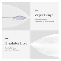 Set of Hot Pink Zebra Throw Pillows