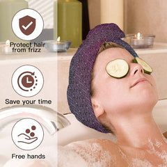 Rainbow Lace Hair Towel