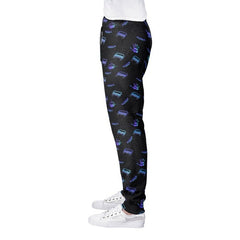 Blue Jeeper All-Over Print men's joggers sweatpants
