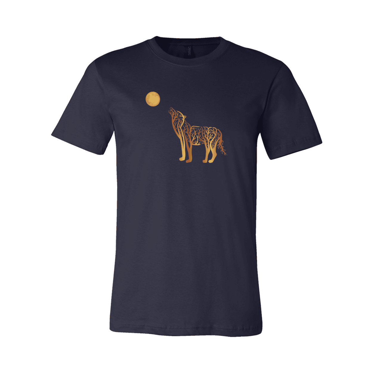 Howling Wolf Moon Short Sleeve Jersey Tee