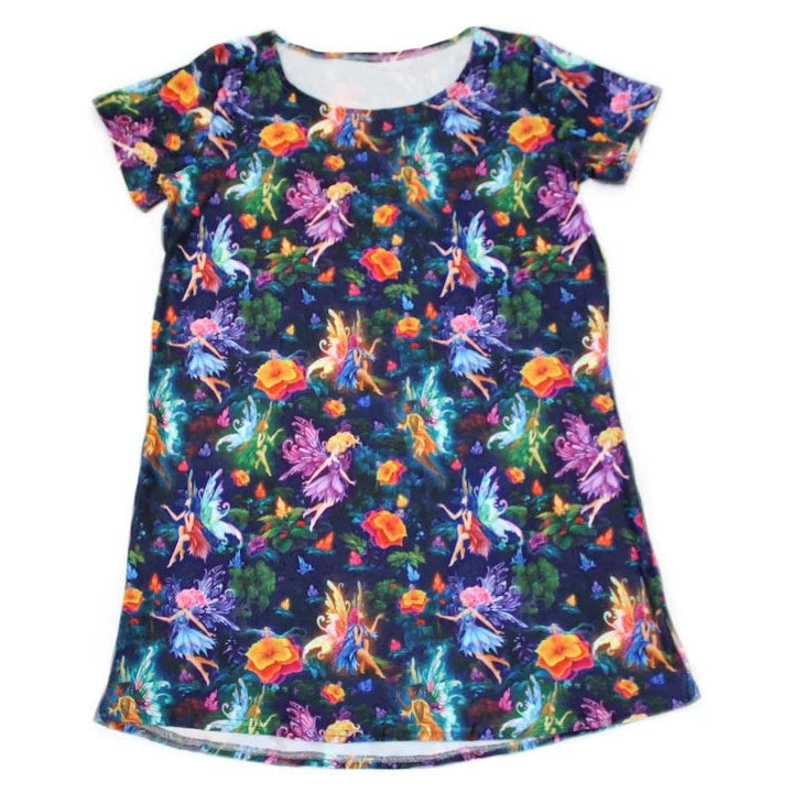 Blue, Pink, and Purple Fairy Nightgown